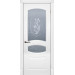 Дверь Смальта 02 Белый ral 9003 со стеклом