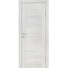 Дверь PSM-5 Дуб скай бежевый со стеклом