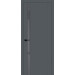 Дверь PSC-10 Графит со стеклом